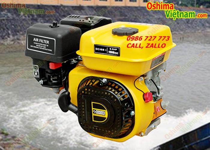 Máy nổ Ducar 6.5HP, máy nổ dùng cho ghe xuồng
