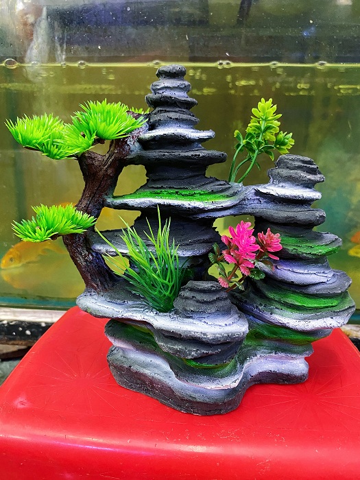"Hoàn tiền đến 10%" TIỂU CẢNH TRANG TRÍ HỒ CÁ NON BỘ 16X9X20CM