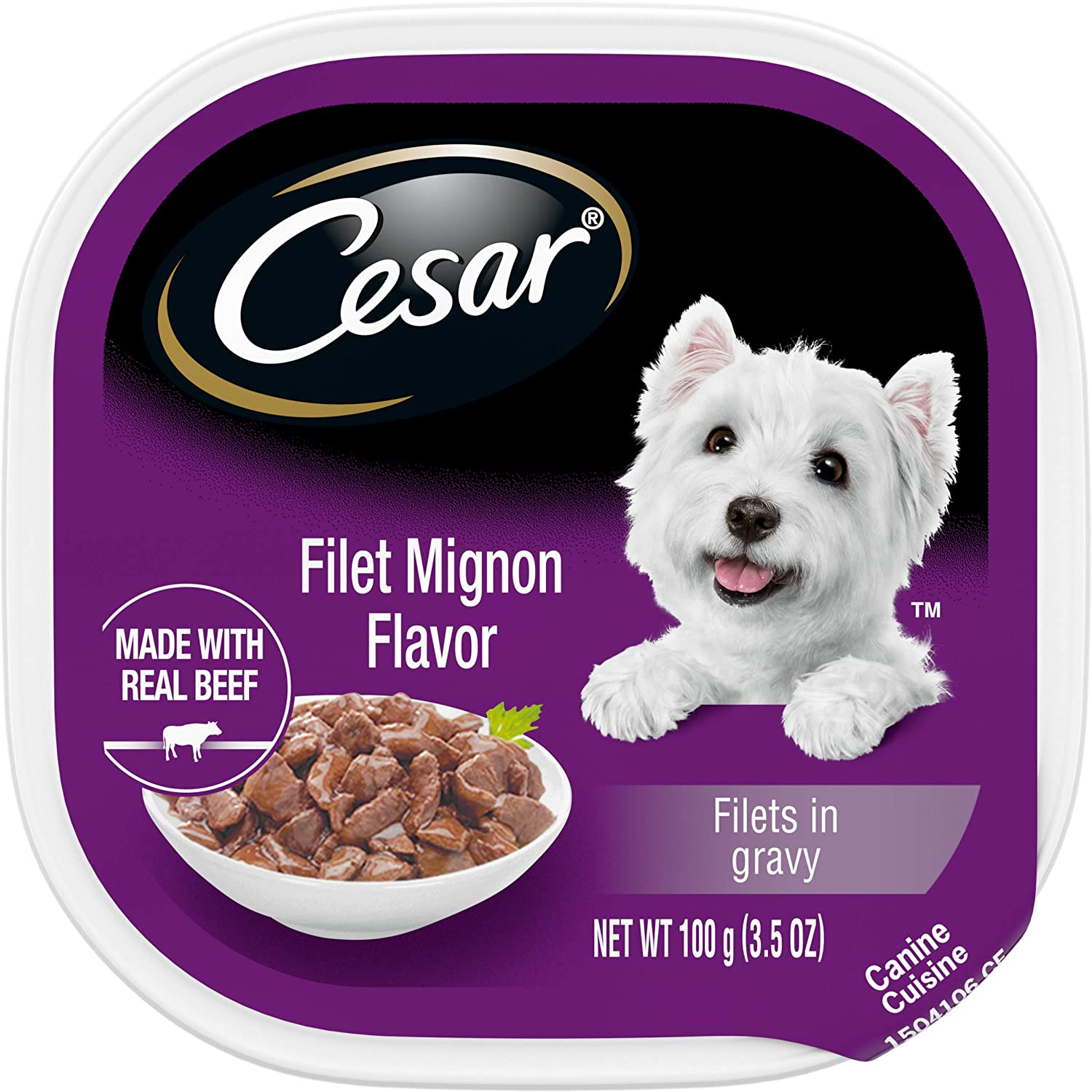 Cesar wet dog food - pate dành cho chó - filet mignon 100gr