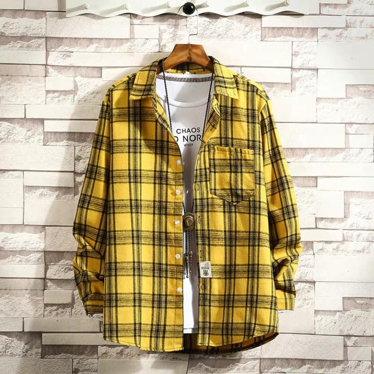 [HCM]ÁO KHOÁC CARO TRƠN UNISEX SIÊU ĐẸP