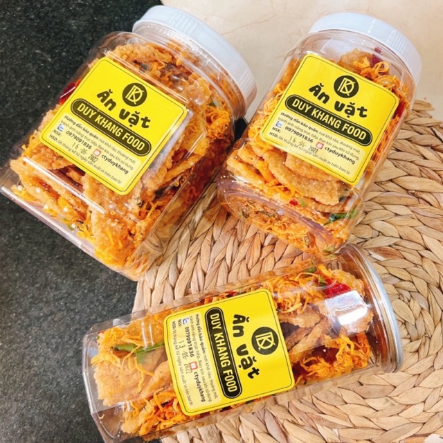 Cơm cháy chiên mắm lắc khô gà 300g, 350gr,500gr