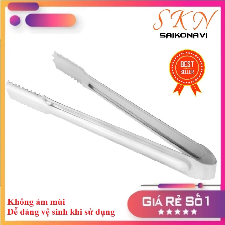 Kẹp gắp thức ăn gắp đá gắp đồ nóng an toàn vệ sinh thực phẩm
