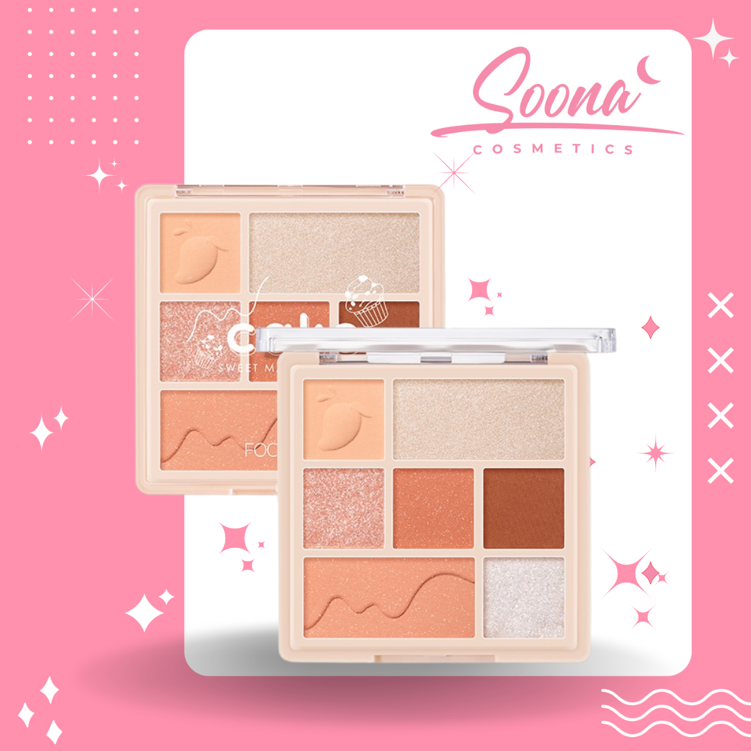 Bảng phấn mắt 7 màu focallure
