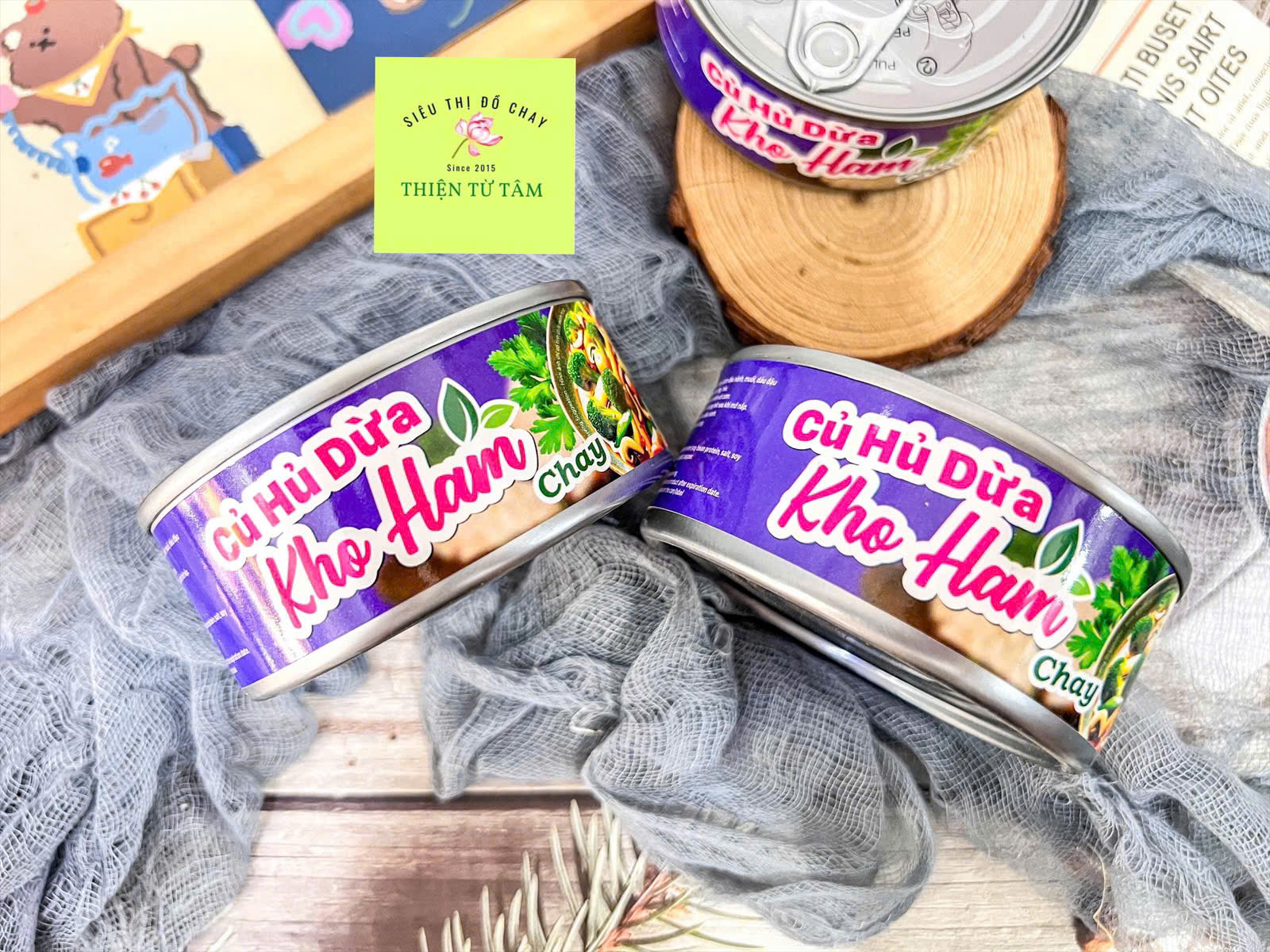 Củ Hủ Dừa Kho Ham Chay Âu Lạc Giòn Ngọt Thanh Mát Ăn Là Mê Hủ 130gr