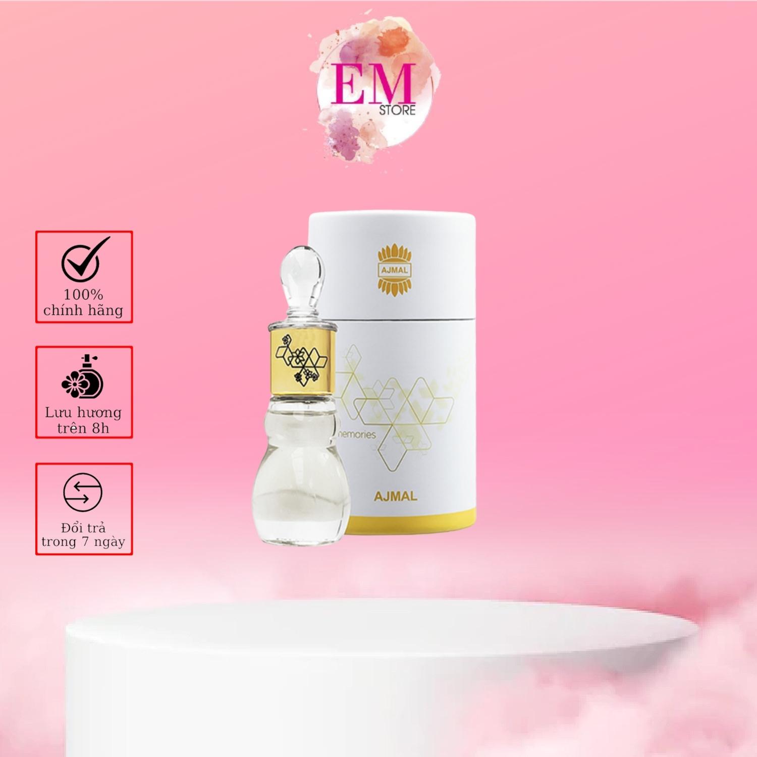 Tinh dầu Dubai Lucky Ajmal dành cho cả nam và nữ mùi hương nồng ấm 12ml