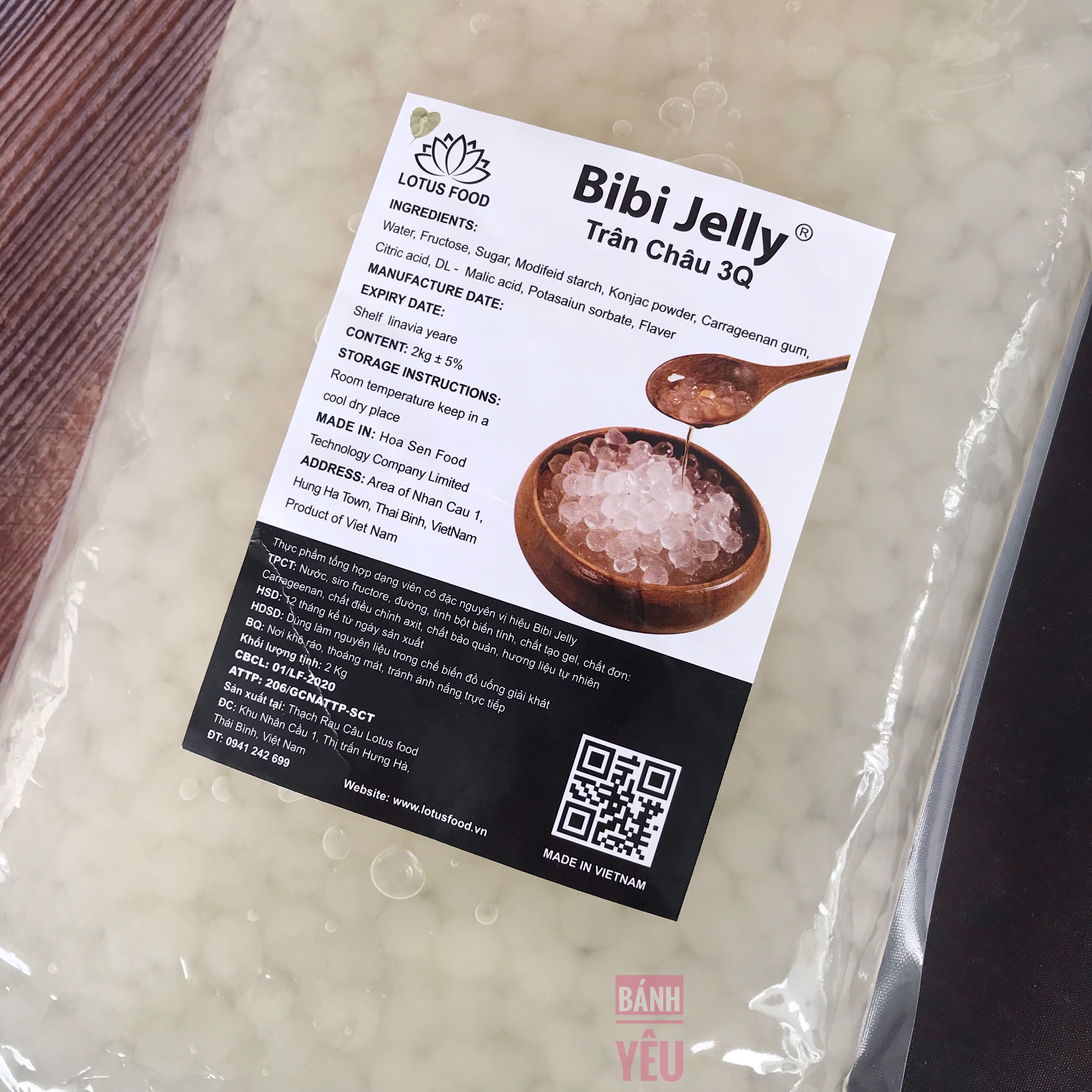 Trân Châu 3Q Bibi Jelly 2kg