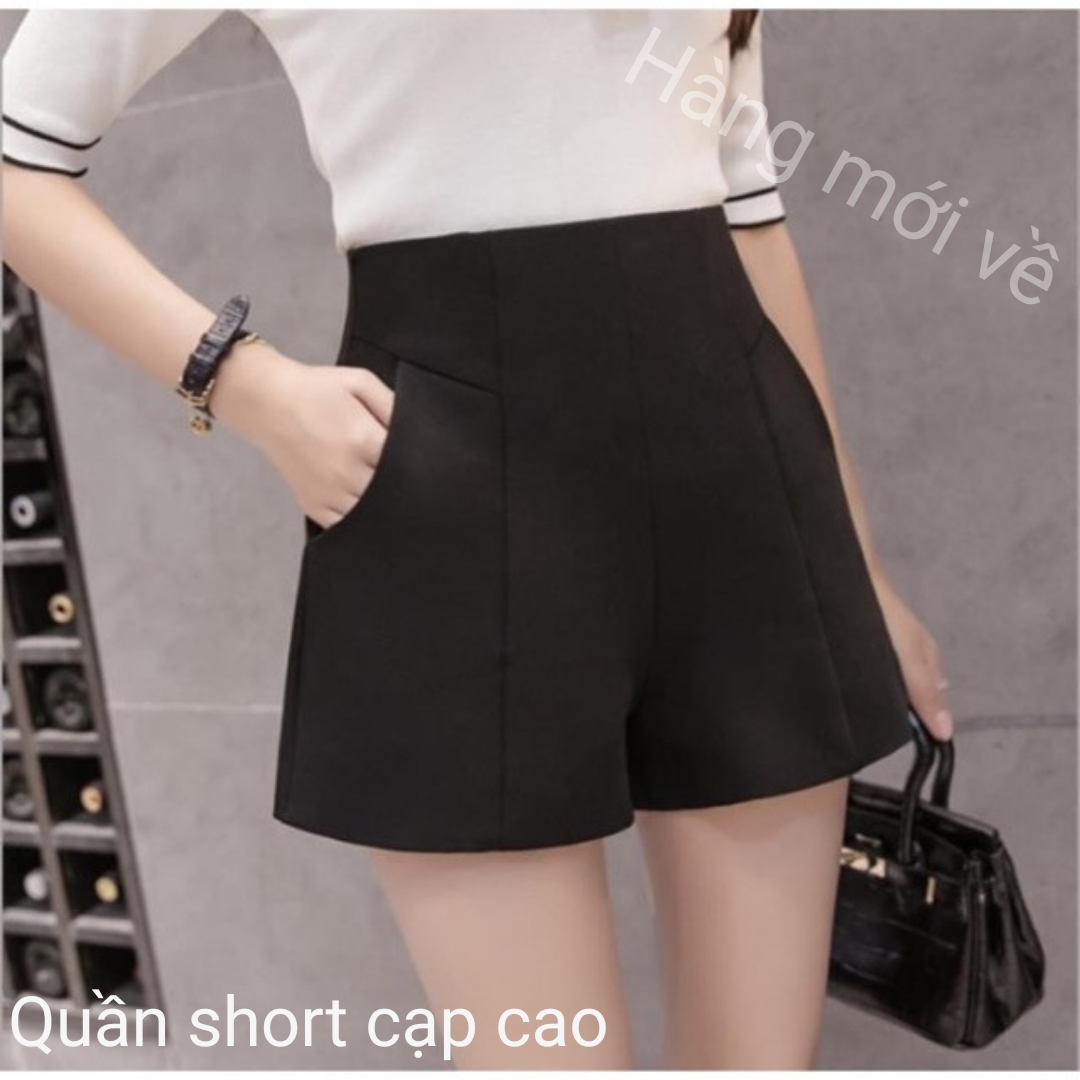 Quần Short cạp cao nữ