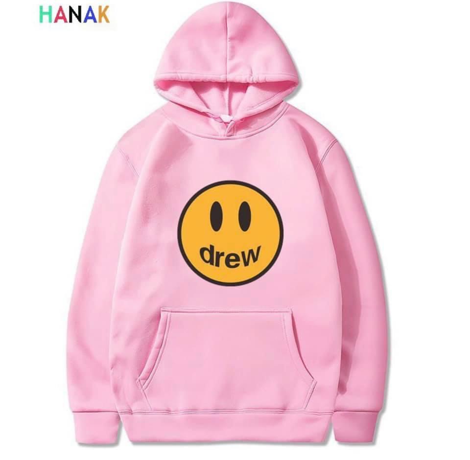 (FREESHIP TOÀN QUỐC) Áo Hoodie DREW Mặt Cười Nam Nữ, Áo Khoác nỉ form rộng mẫu mới của V&A STORE