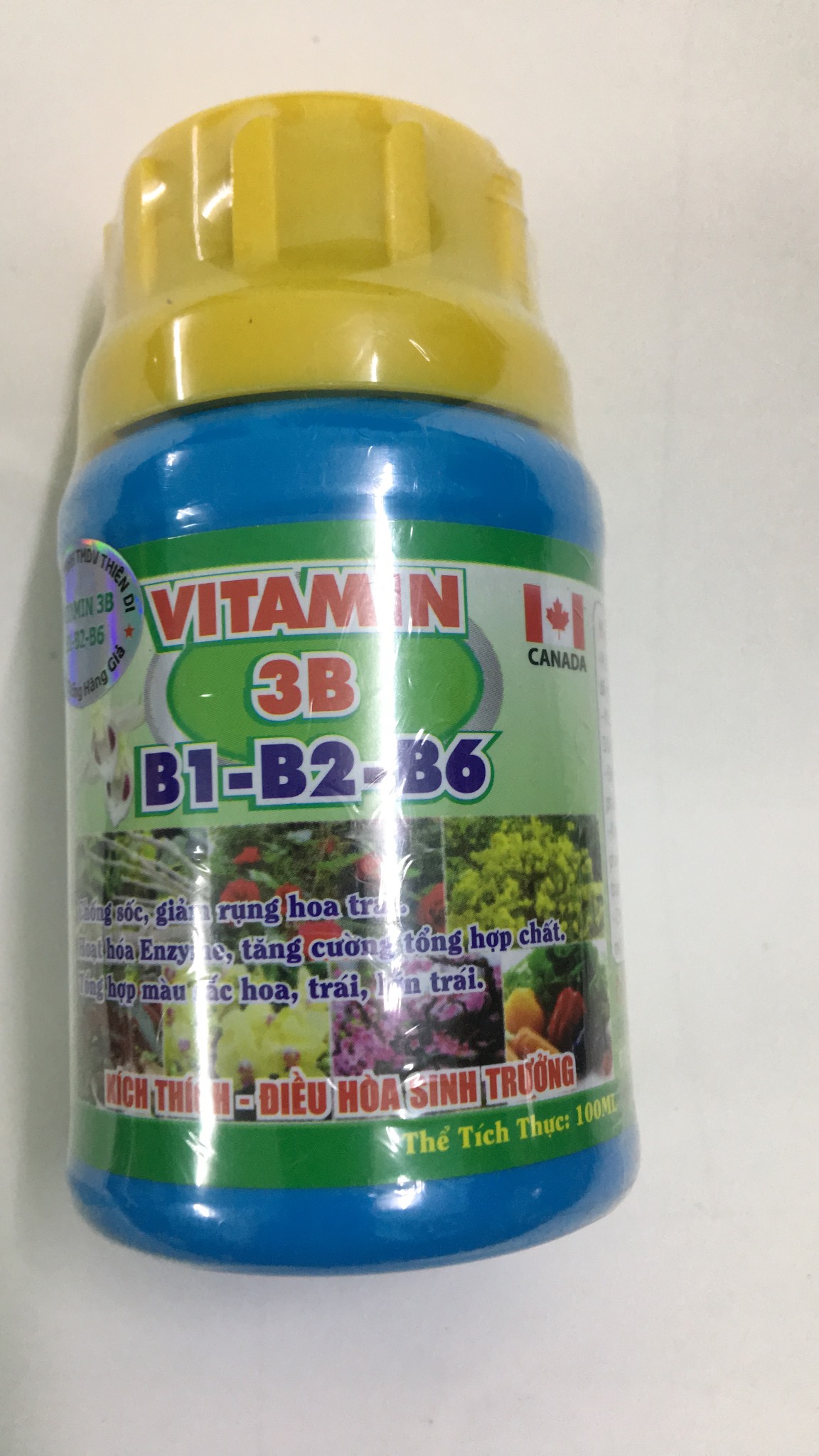 Sản phẩm chăm sóc hoa lan cây cảnh vitamin 3B B1 B2 B6 lọ 100ml