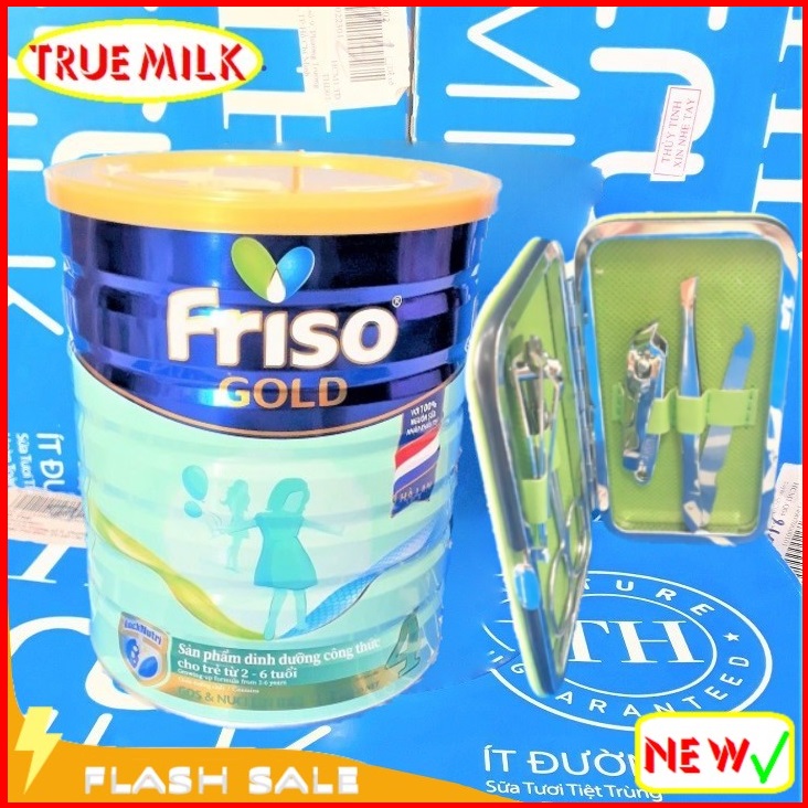 Sữa Friso Gold 4 1400g (Tặng Bình  bộ kiềm bấm) - sua bot friso - sua cho be - friso 4 - friso gold 