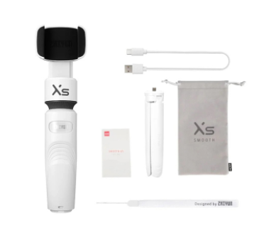 [HCM]Gimbal Zhiyun Smooth XS Tay Cầm Chống Rung Cho Điện Thoại Hỗ Trợ Chống Giật Lắc Tuyệt Đối Trọng Lượng Chỉ 246g Thân Gập Gọn Nhẹ Thích Hợp Dùng Quay Video Vloger TikTok - Hàng Chính Hãng