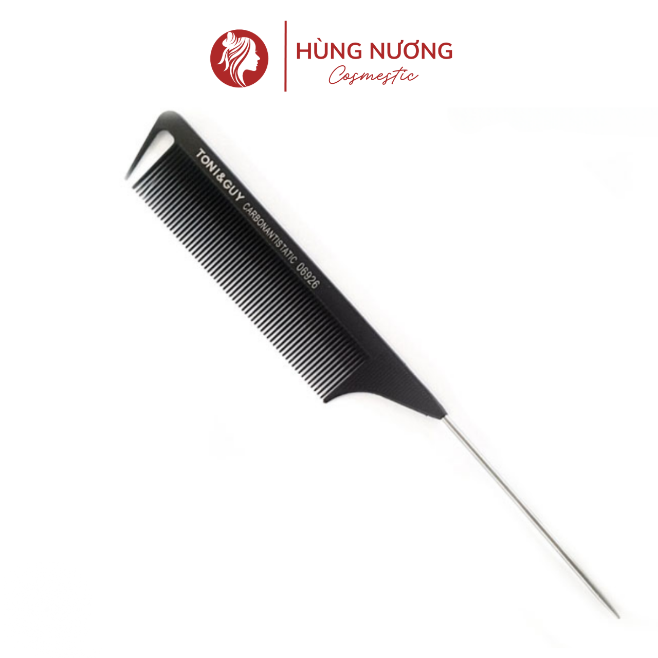 Lược chia tóc, lược chải tóc chuôi nhọn sắt Tonyguy