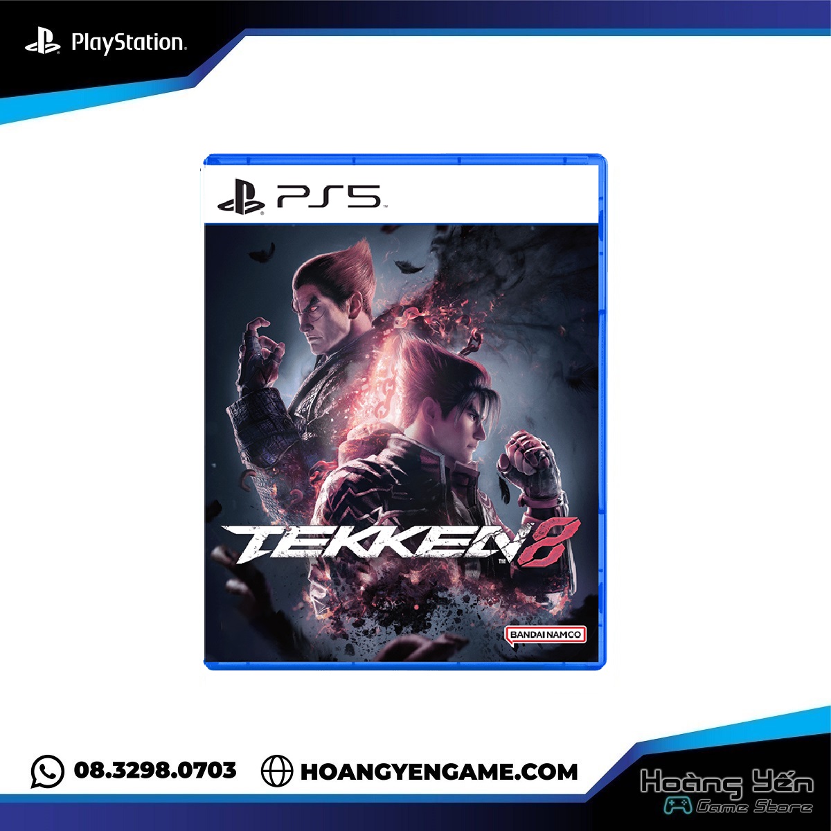 Đĩa game tekken 8 ps5