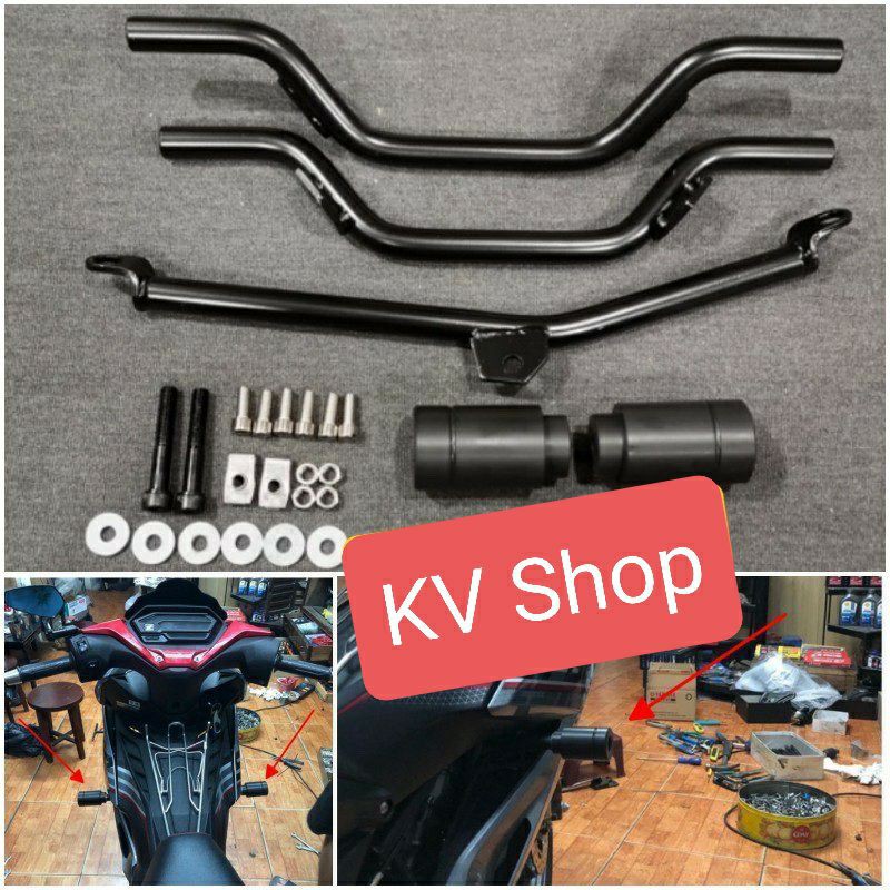 Chống đổ Sườn - khung sườn Winner X hàng đẹp, siêu chắc chắn