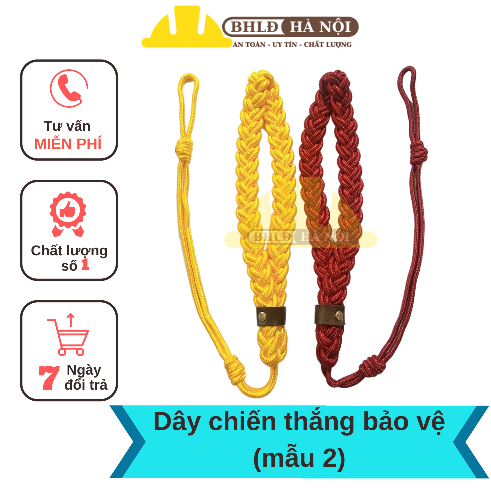 Dây chiến thắng cho bảo vệ [mẫu 2]