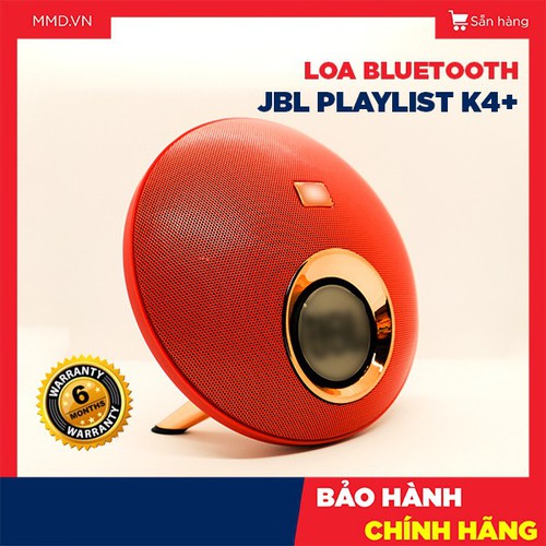 [HCM][MẪU MỚI] LOA BLUETOOTH JBL K4+ PLAYLIST-Loa bluetooth playlist K4+ kiêm sạc dự phòng thiết kế độc đáo Đẹp Tỉ Mỉ-Công Suất Lớn 20W .Pin Lithium-ion polymer 37V dung lượng 4000mAh.Bào Hành 1 Năm