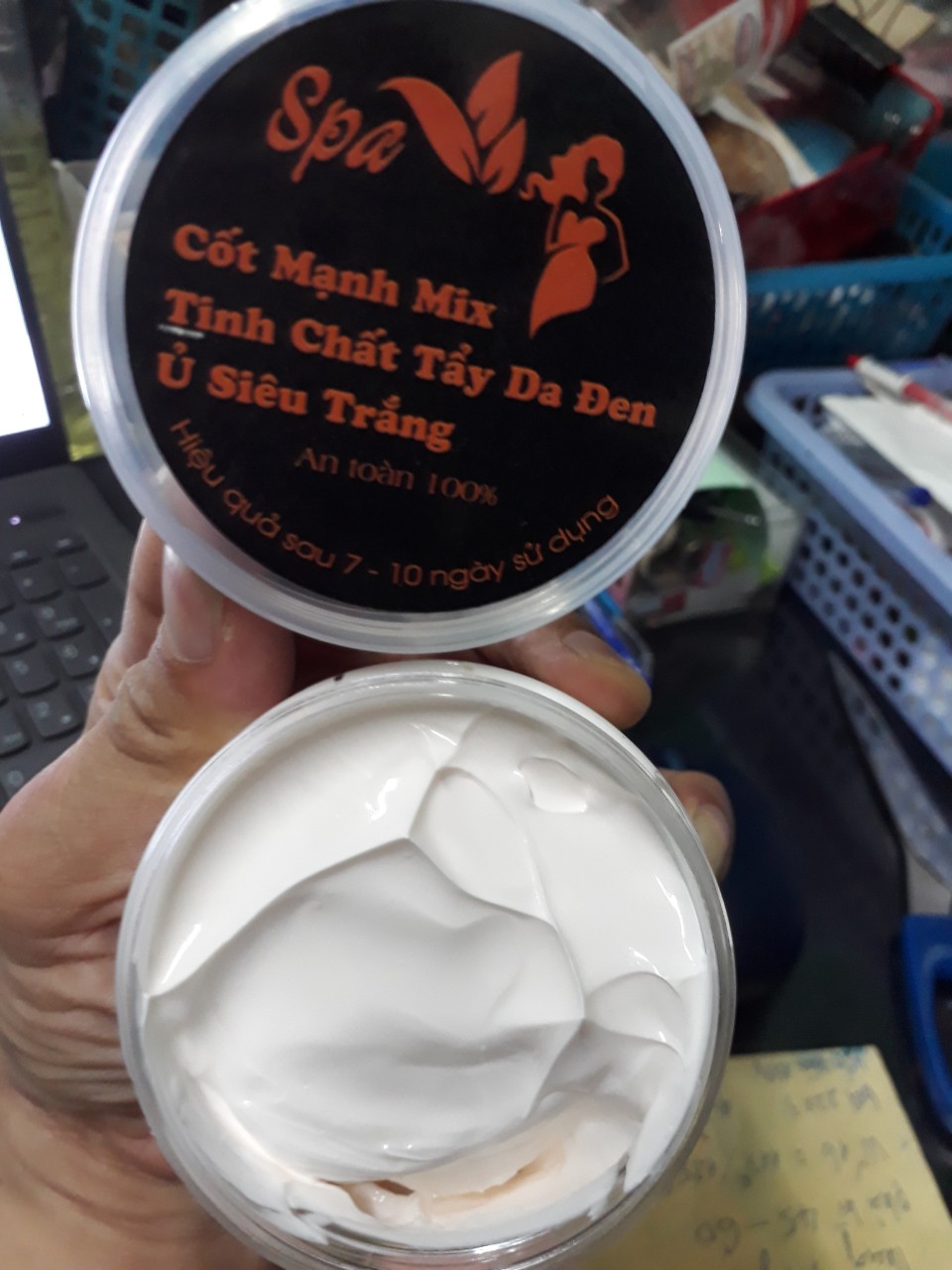 Kem cốt ủ mạnh spa