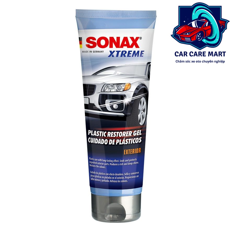 Gel phục hồi và làm mới nhựa xe oto - Sonax xtreme plastic restorer gel