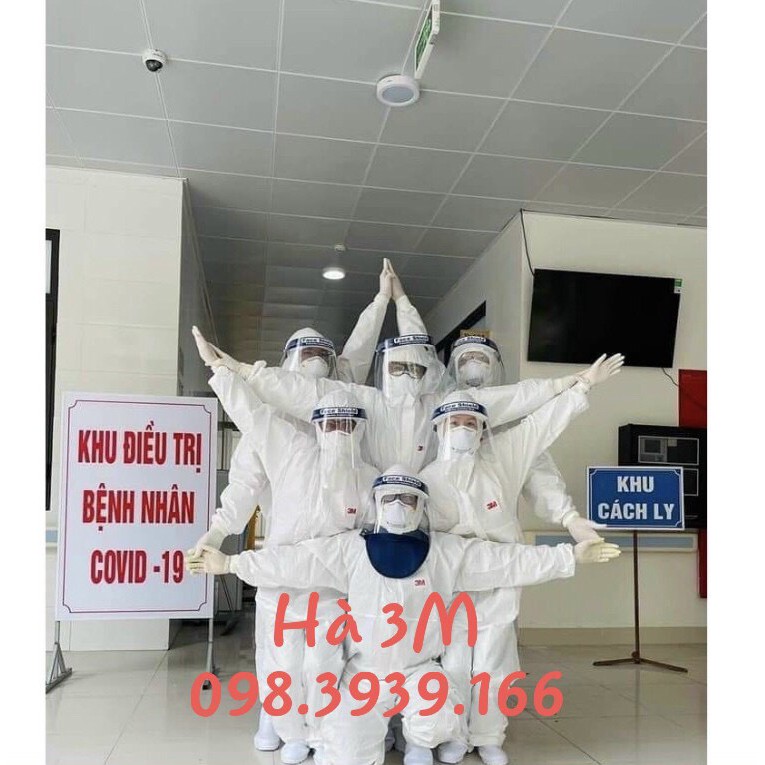 Quần áo bảo hộ chống hóa chất 3M4510, quần áo phun thuốc, phun sơn, chống độc BHGT