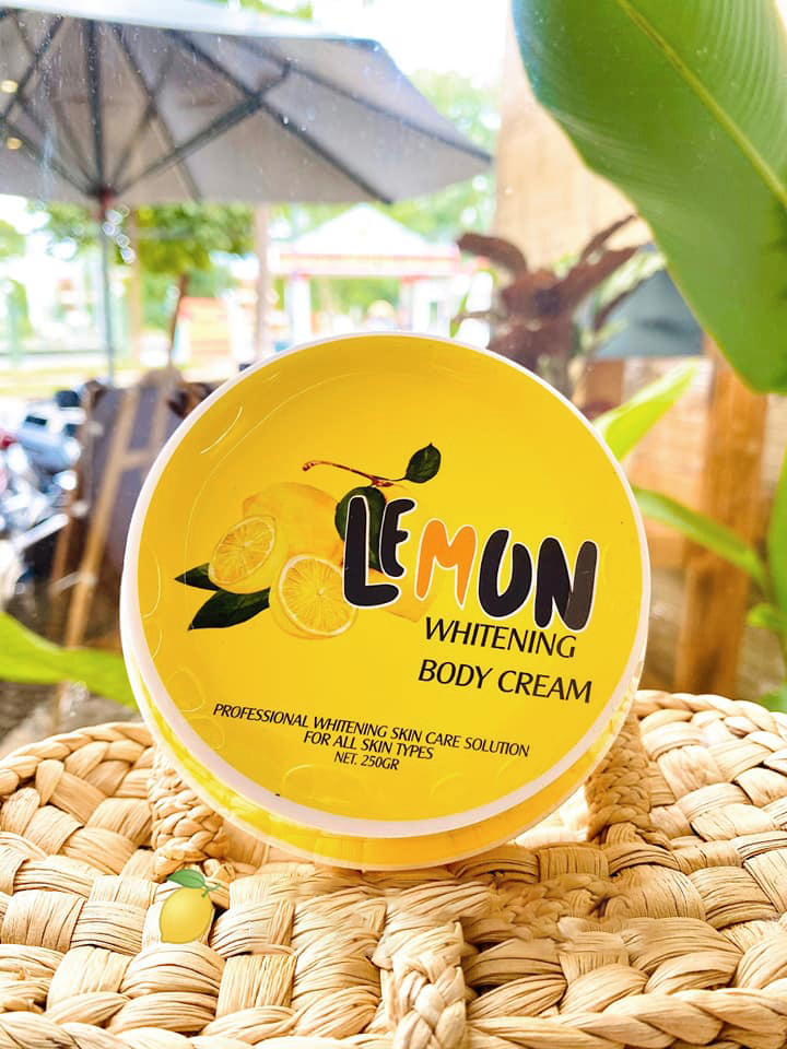 Kem Body Trắng Da Lemon – Kem Body Chanh Lemon Kích Trắng Da Siêu Hiệu Quả
