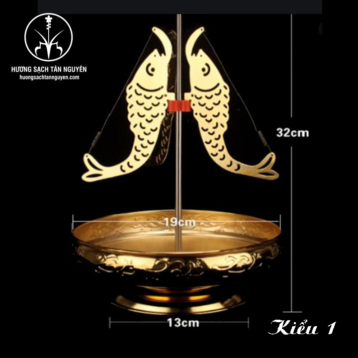 Khay cắm nhang Tân Nguyên, khay cắm hương trầm, khay cắm nhang vòng bằng hợp kim