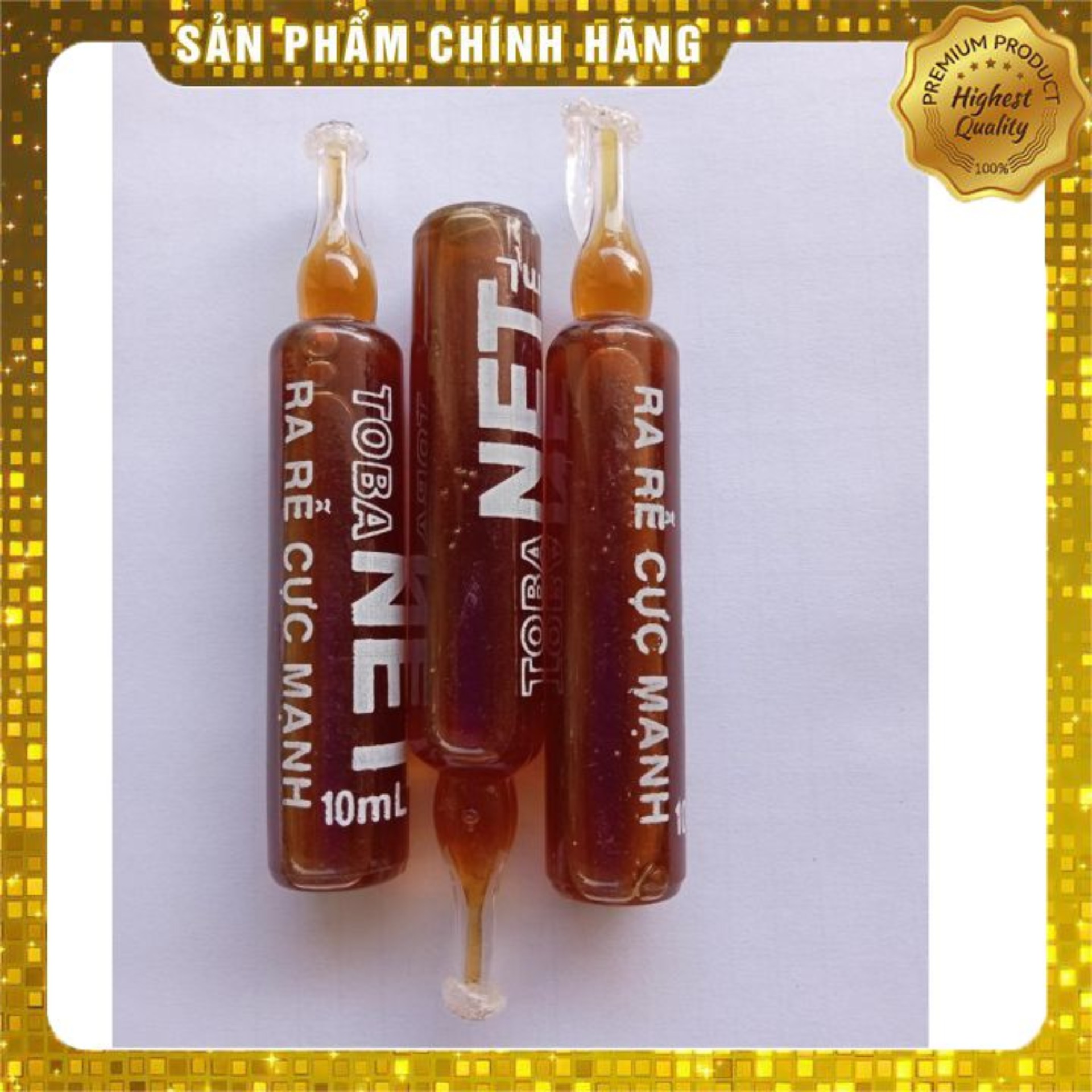 Kích rễ cực mạnh TOBA NET (dạng ống-10ml) kích rễ và phục hồi hệ rễ cực mạnh dùng cho phong lan và các loại hoa kiểng