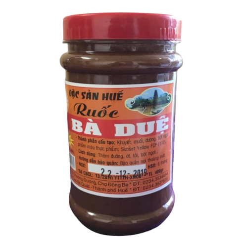 Mắm ruốc Bà Duệ 400g chuẩn vị bún bò Huế và xào thịt ba rọi xả ớt
