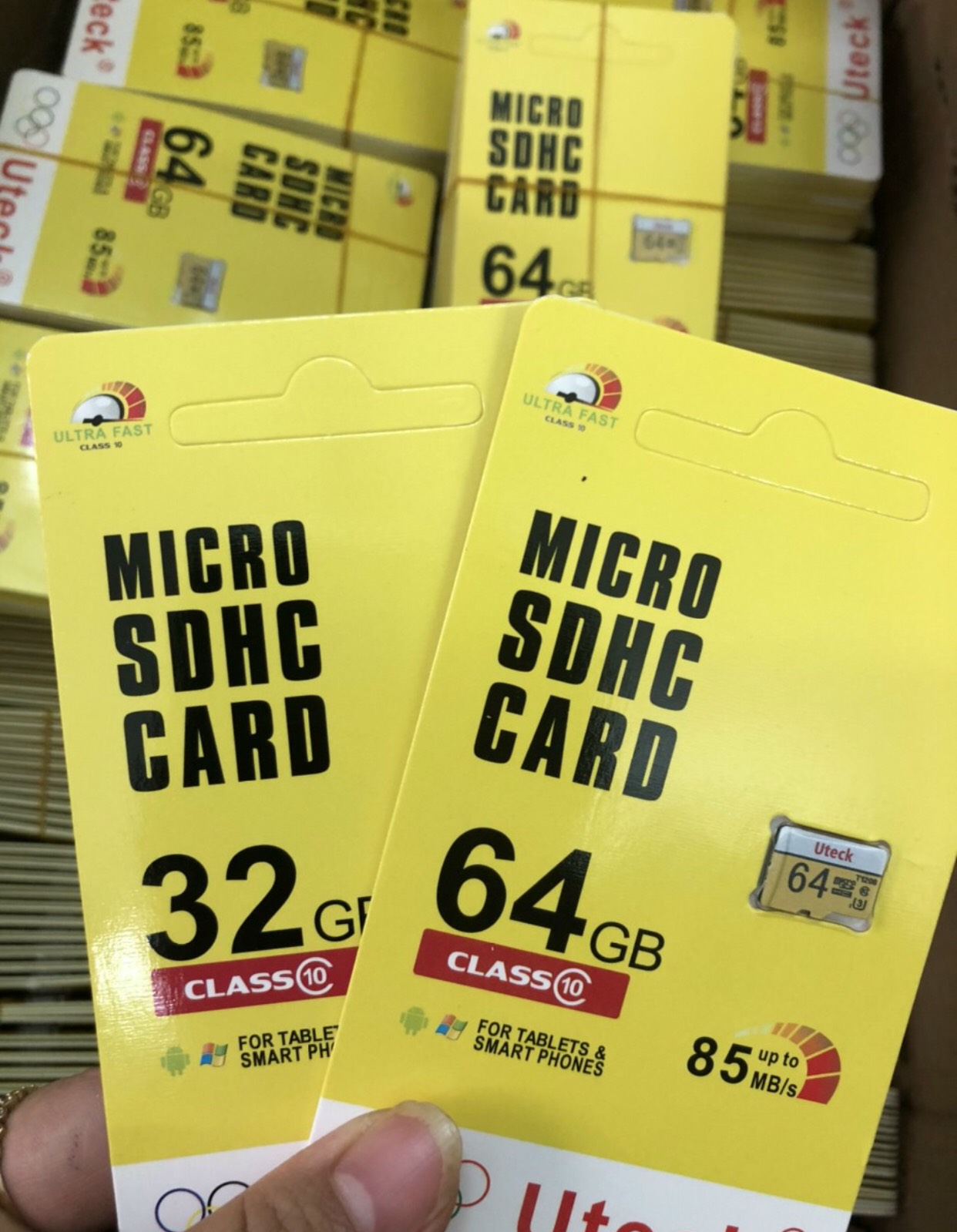 Thẻ nhớ Micro SDHC Ultra Fast UTECK Class 10, Thẻ UTECK xịn, Thẻ Uteck 32G tốc độ cao