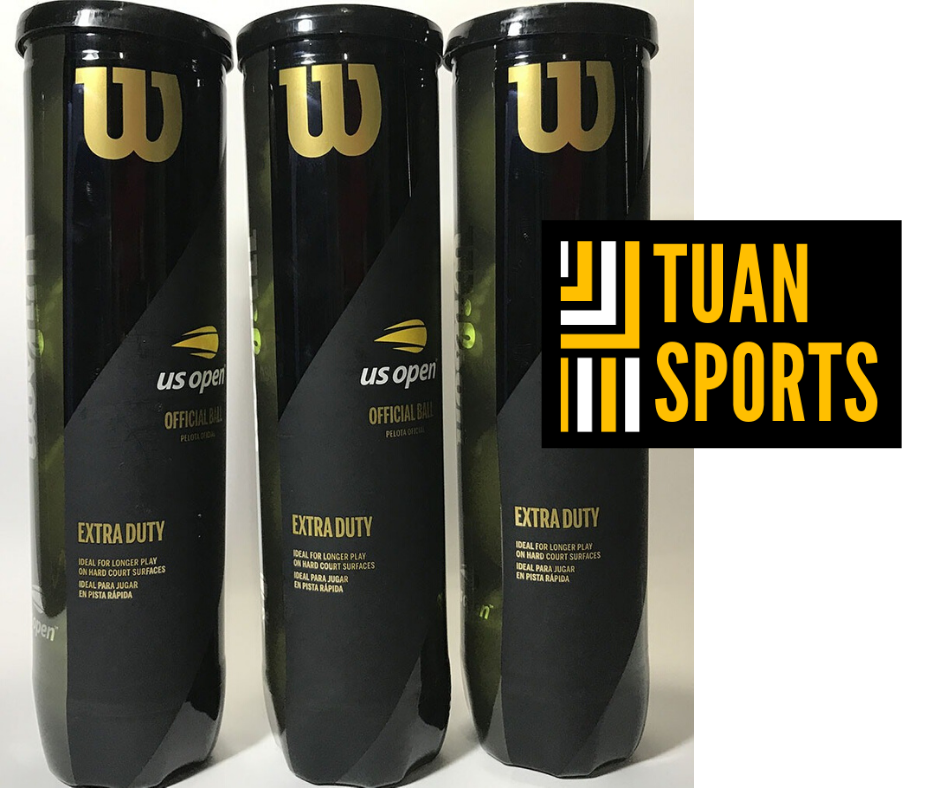 Banh Tennis Wilson 4 Trái - Màu Đen