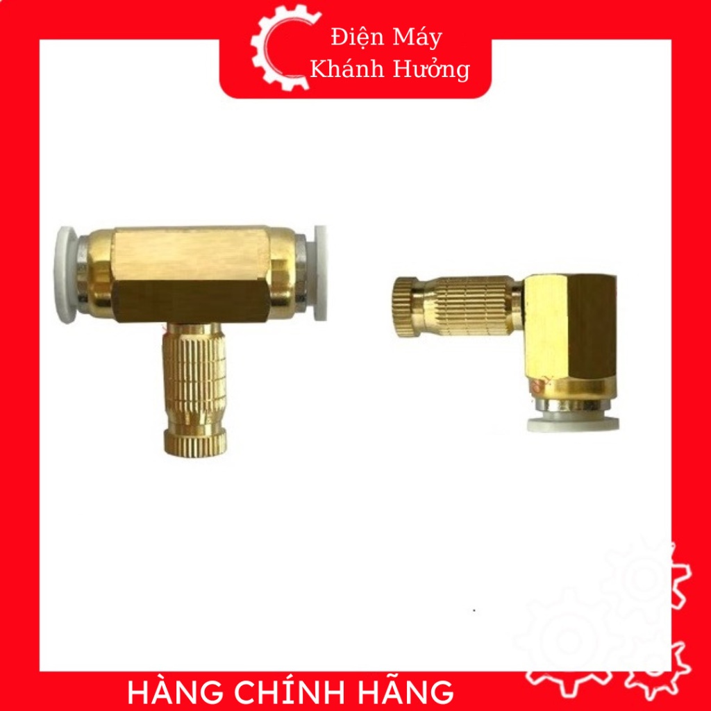 Bộ đầu béc phun sương bộ đầu béc phun sương lắp máy bơm mini phun sương dễ sử dụng, lắp đặt