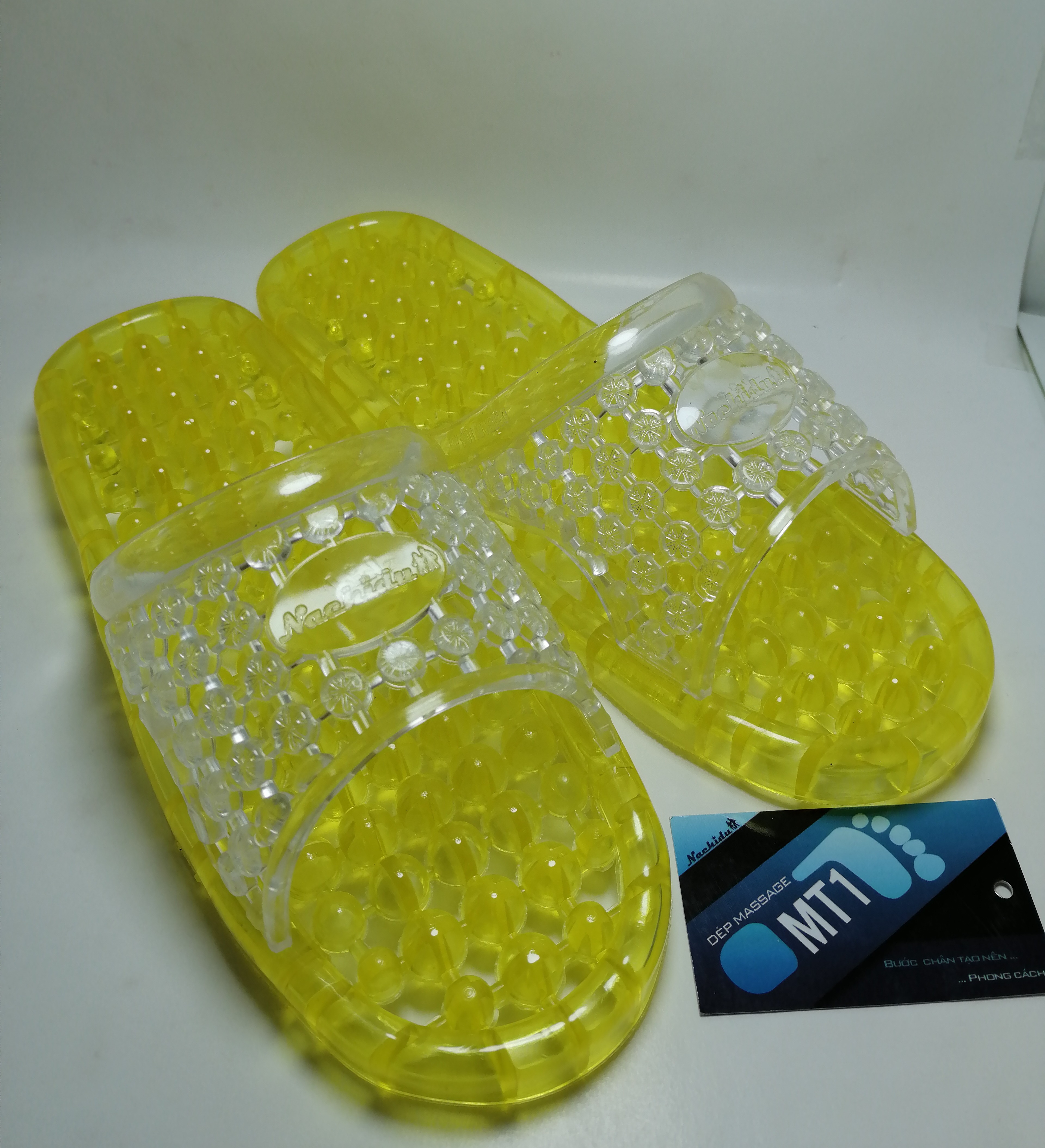 Dép Massage MT1-Màu vàng chanh