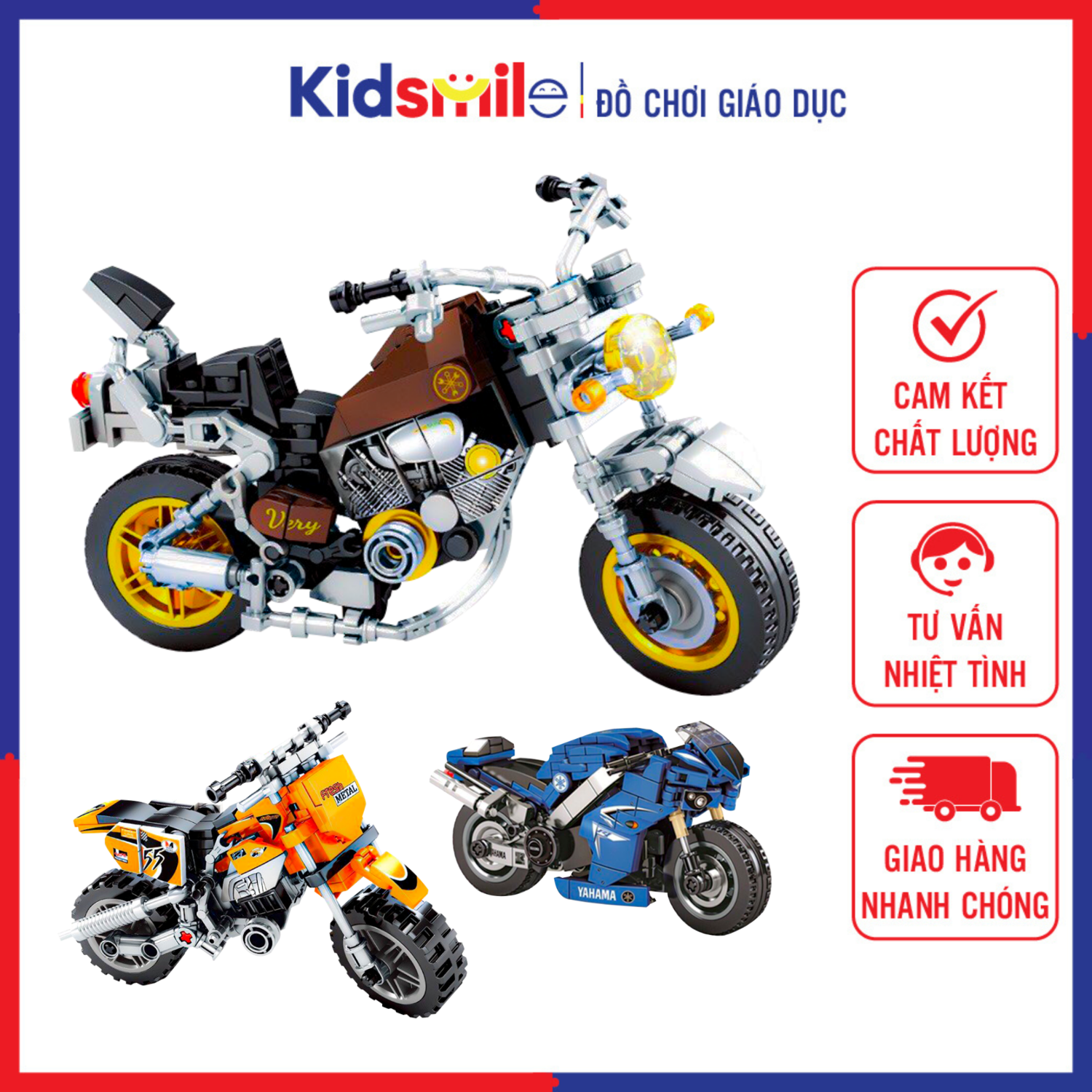 Đồ chơi trẻ em xếp hình LEGO CITY cao cấp xếp hình lắp ráp các loại mô tô từ 180 đến 301 chi tiết nhựa ABS cao cấp cho bé từ 5 tuổi trở lên phát triển trí tuệ và sáng tạo