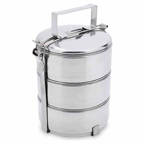 Ca men hộp đựng cơm 3 tầng inox không gỉ cao cấp