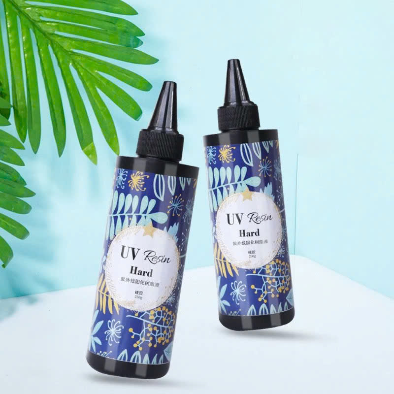 Keo UV Resin Trong Suốt - Keo nhựa Epoxy Loại cứng Tia cực tím Năng lượng mặt trời Chữa nhanh