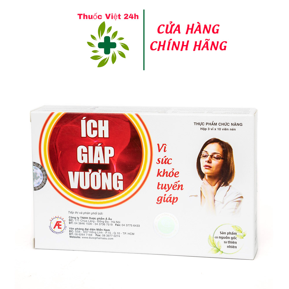 Ích Giáp Vương Hỗ Trợ Điều Trị Rối Loạn Tuyến Giáp