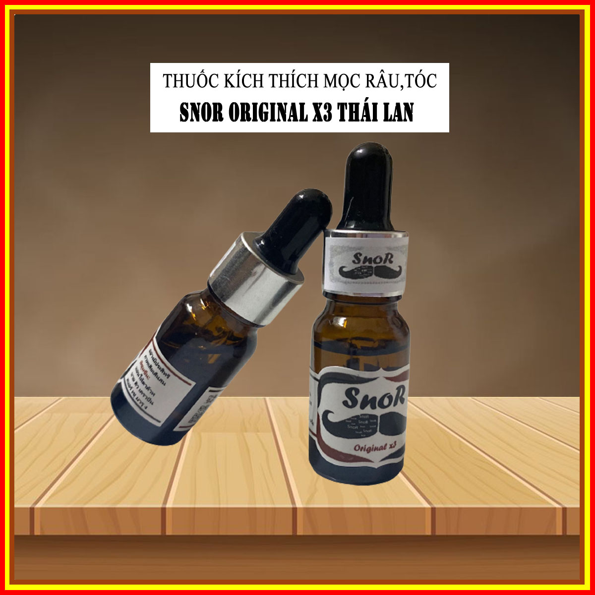 Serum Snor kích thích mọc râu lông mày tóc  Bán chạy Serum kích thích mọc râu, lông mày Thái Lan