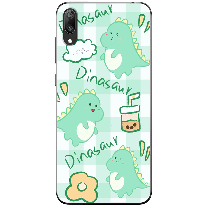Ốp lưng nhựa dẻo huawei y7 pro, y9 2019, y9 prime mẫu khủng long cute