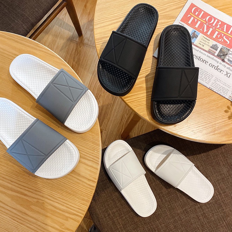 Dép nam nữ quai ngang 3 màu mã 01 siêu đẹp