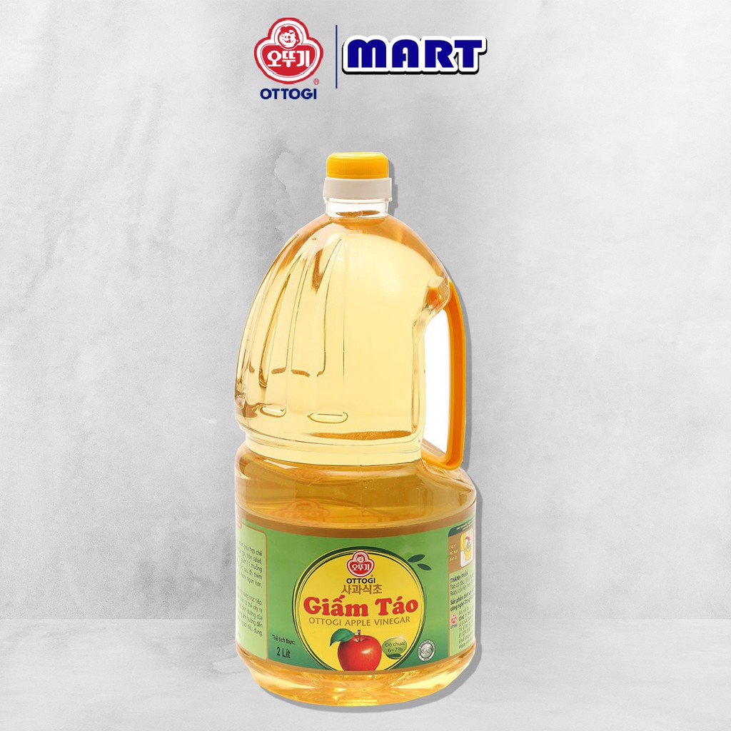 - giấm táo ottogi can 2l