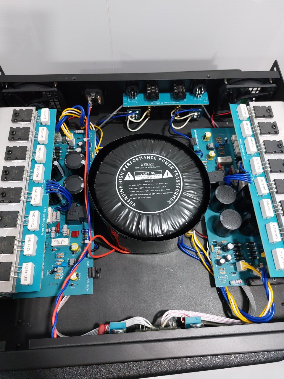 Cục đẩy công suất CA 32, tăng phô xuyến sử dụng 32 sò lớn