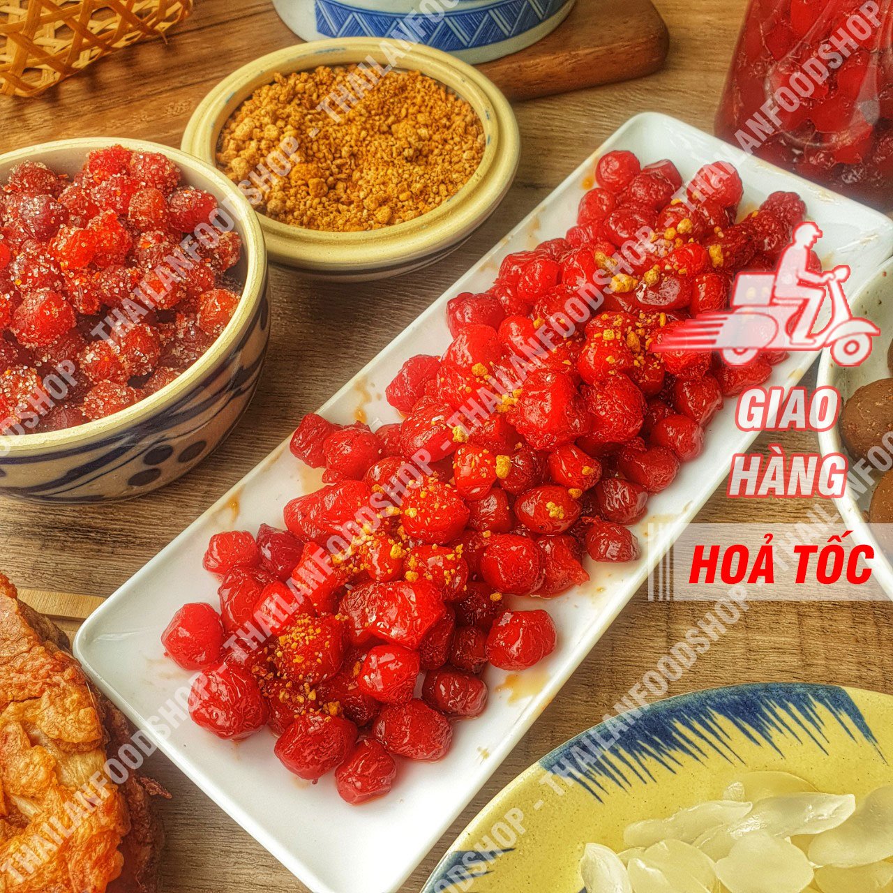 Chùm ruột rim 1 kg - 2 lon 500gr