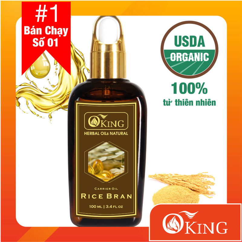 [HCM]Dầu cám gạo nguyên chất (Rice Bran) 100ml
