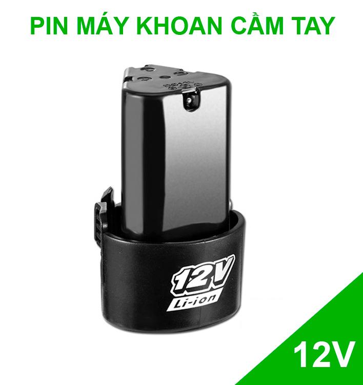 PIN MÁY KHOAN CẦM TAY 12V - PIN 12V LI-LION DUNG LƯỢNG 1.5AH - PIN 12V THAY THẾ CHO CÁC LOẠI MÁY KHOAN PIN CẦM TAY