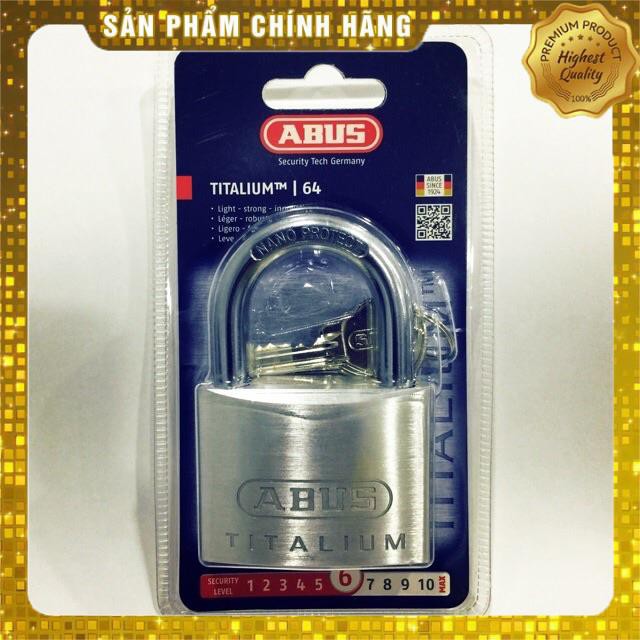 Khoá Abus Titanium 64ti/60 chính hãng