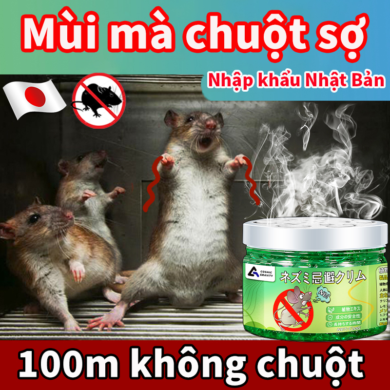  🐭Nhập khẩu Nhật Bản🐭 sáp đuổi chuột thuốc đuỗi chuột gel đuổi chuột ô tô  Mua 1 tặng 2 ,100g 1 chai  Tinh chất thực vật là vô hại đối với phụ nữ mang thai Có thể sử dụng 90 ngày đuổi chuột xe ô tô sáp thơm đuổi chuột thuốc đuổi chuột trong nhà 
