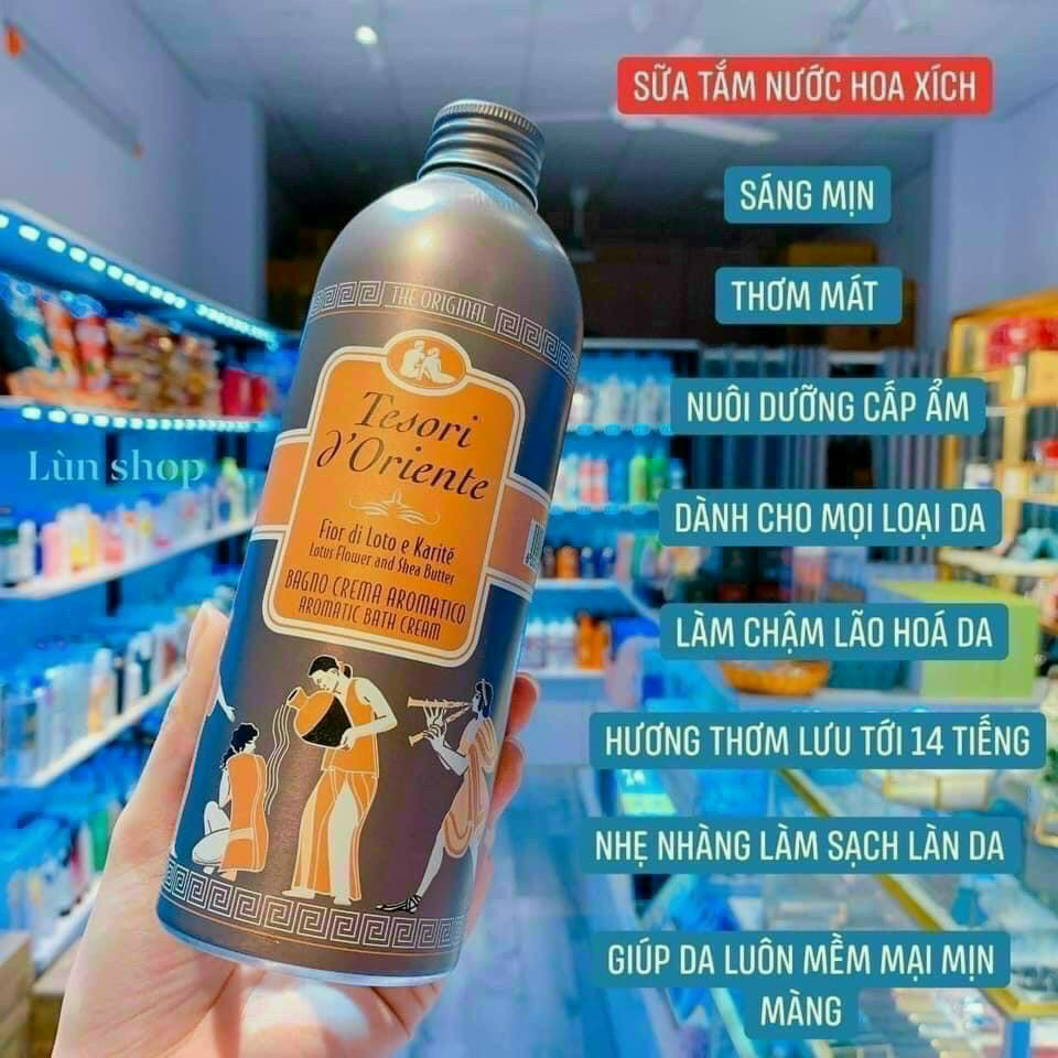 Sữa tắm xích tesori d’oriente 500ml-hương nước hoa