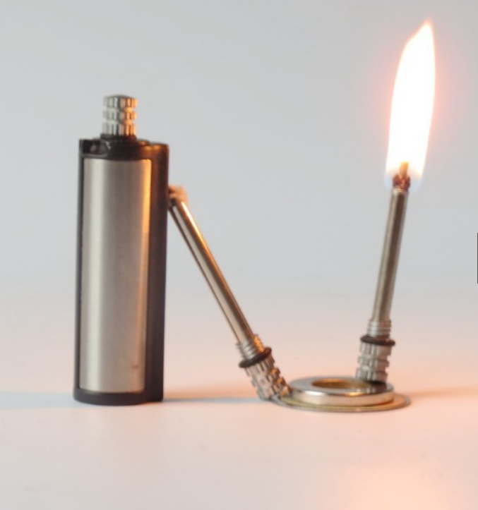 Dụng cụ đánh lửa sinh tồn có móc treo khóa