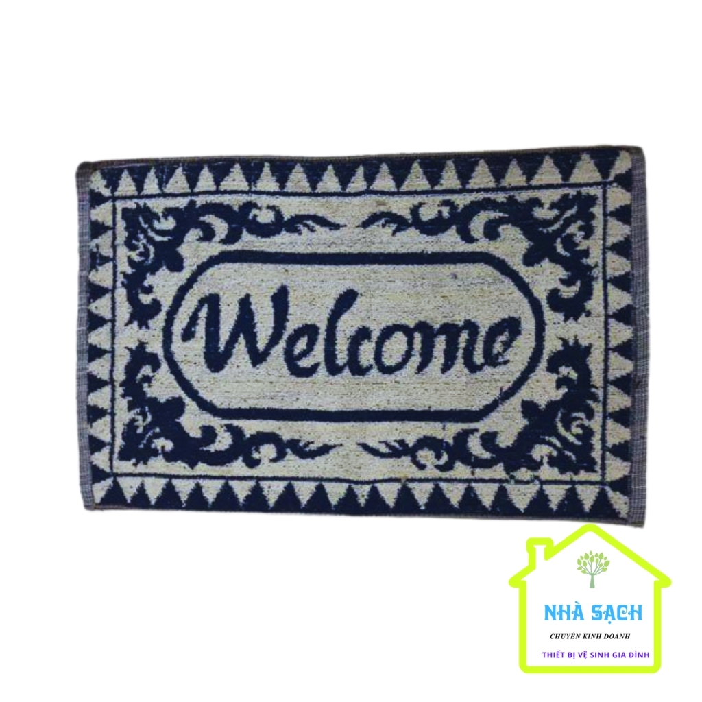 Thảm khăn welcome 2 mặt siêu thấm nước dễ vệ sinh