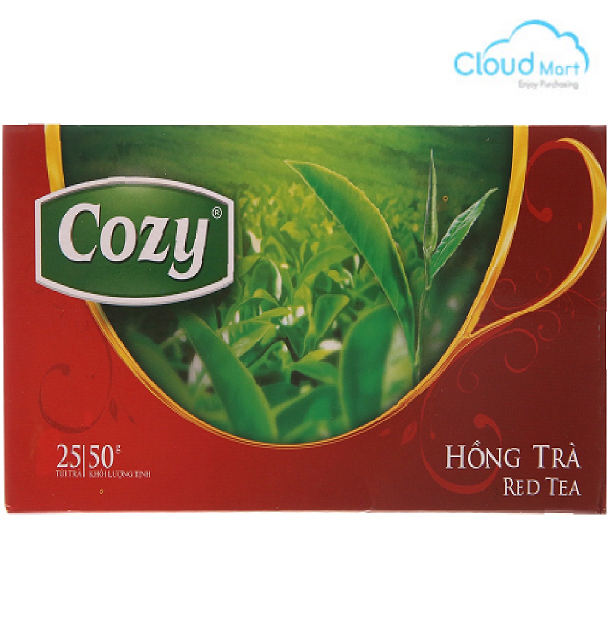 Trà cozy hồng trà - Nguyên Vật Liệu Pha Chế - Cloud Mart