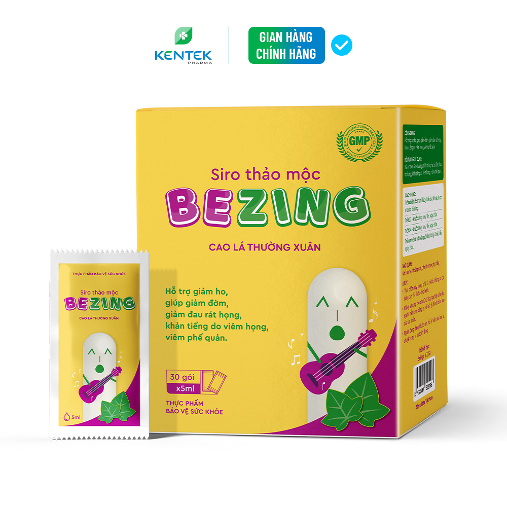 Siro ho thảo mộc bezing bổ phế, giảm ho